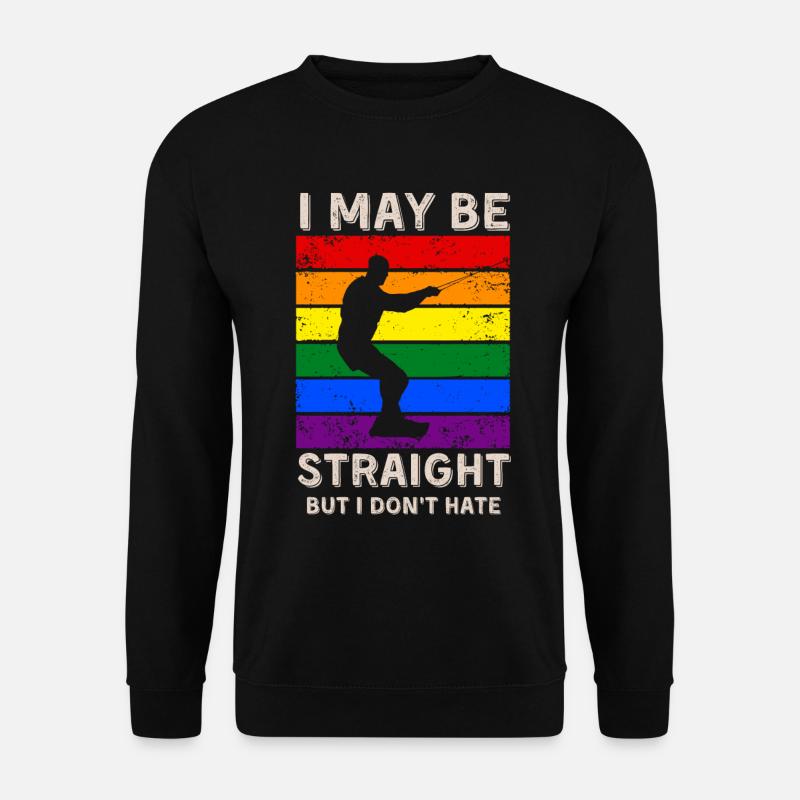 Wakeboard LGBT Rights - Unisex Sweatshirt - black