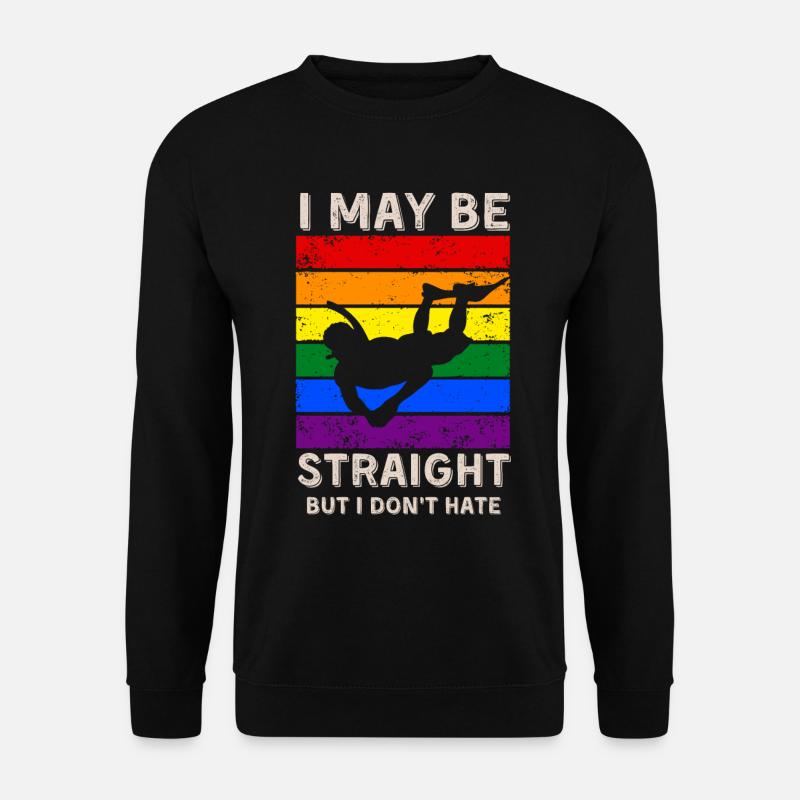 Schnorcheln LGBT-Rechte - Unisex Pullover - Schwarz
