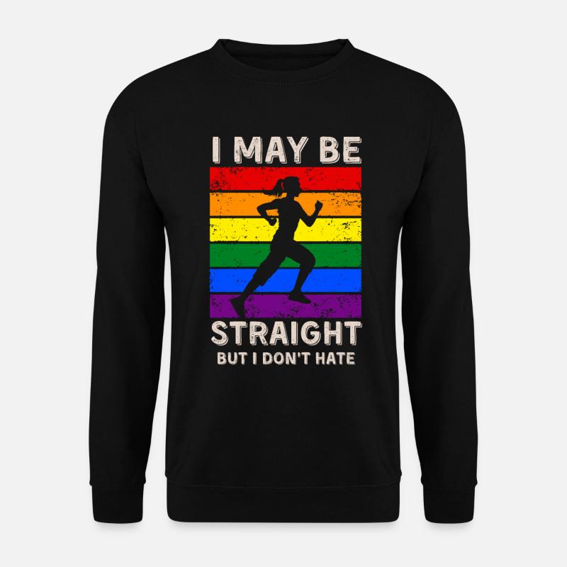 Running LGBT Rights - Unisex Sweatshirt - black