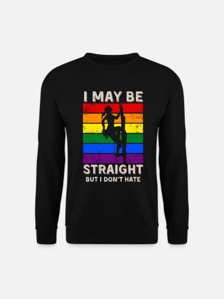 Climbing LGBT Rights - Unisex Sweatshirt - black