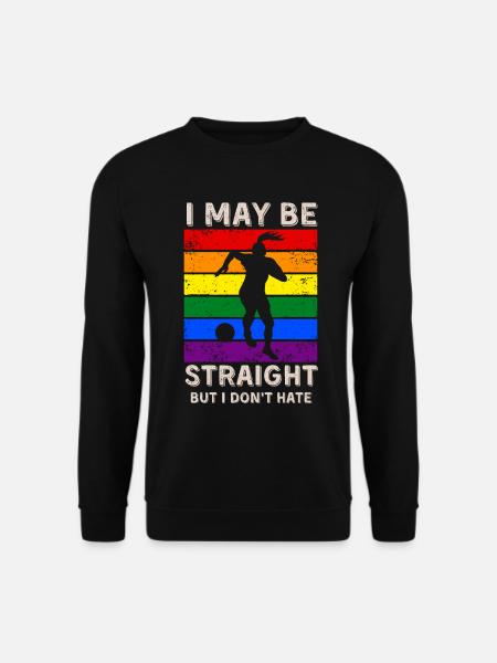 Soccer LGBT Rights - Unisex Sweatshirt - black