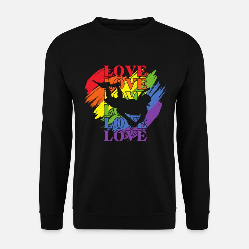 Schnorcheln LGBT Pride - Unisex Pullover - Schwarz