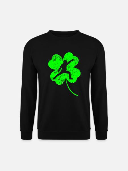 Escrime trèfle de la Saint-Patrick - Sweat-shirt Unisexe - noir