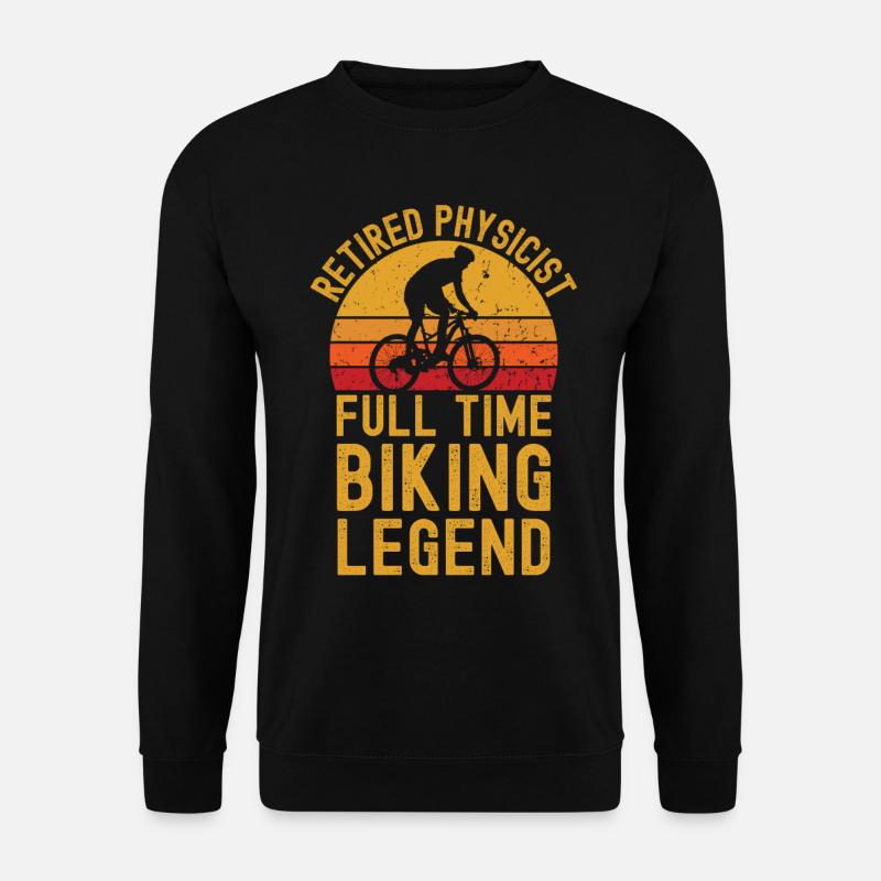Ehemalige Physiker-Bike-Legende - Unisex Pullover - Schwarz