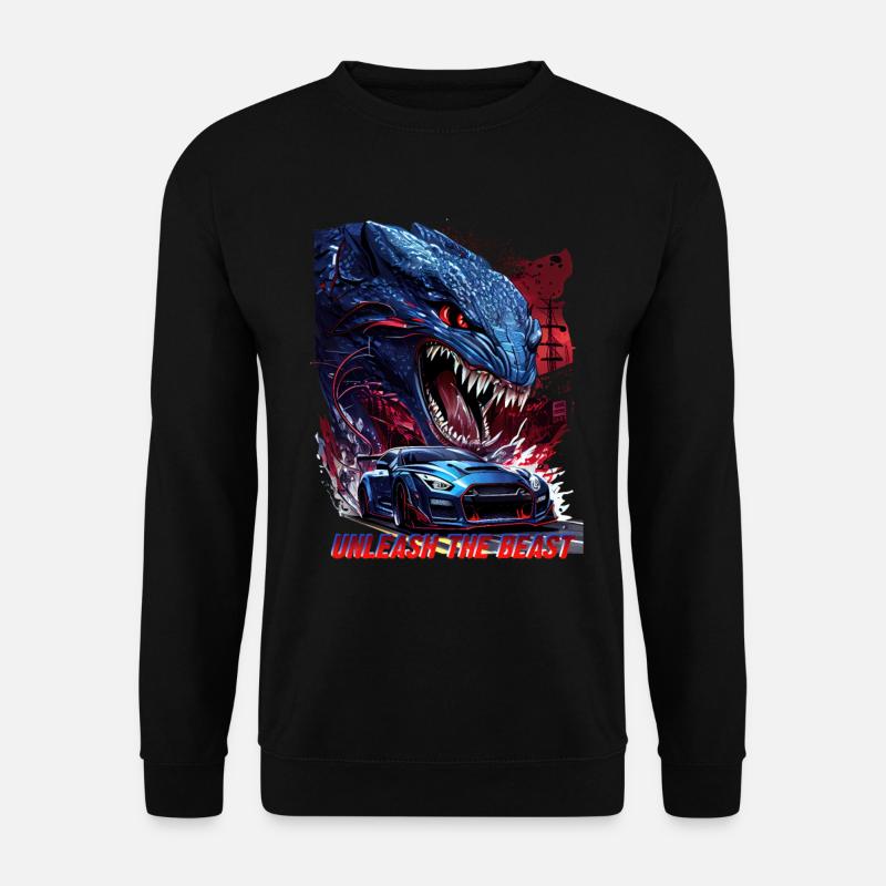R35 Das Biest - Unisex Pullover - Schwarz
