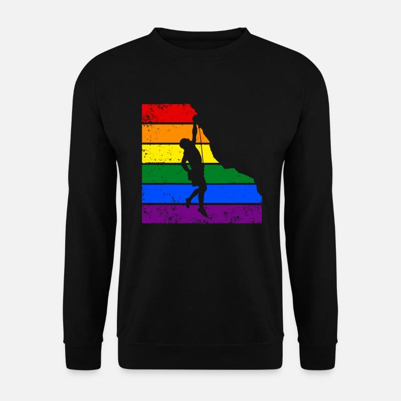 Escalade LGBTQ Escalade - Sweat-shirt Unisexe - noir