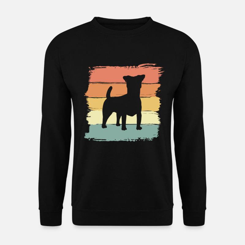 Russel-terrier retro - Unisex Sweatshirt - black