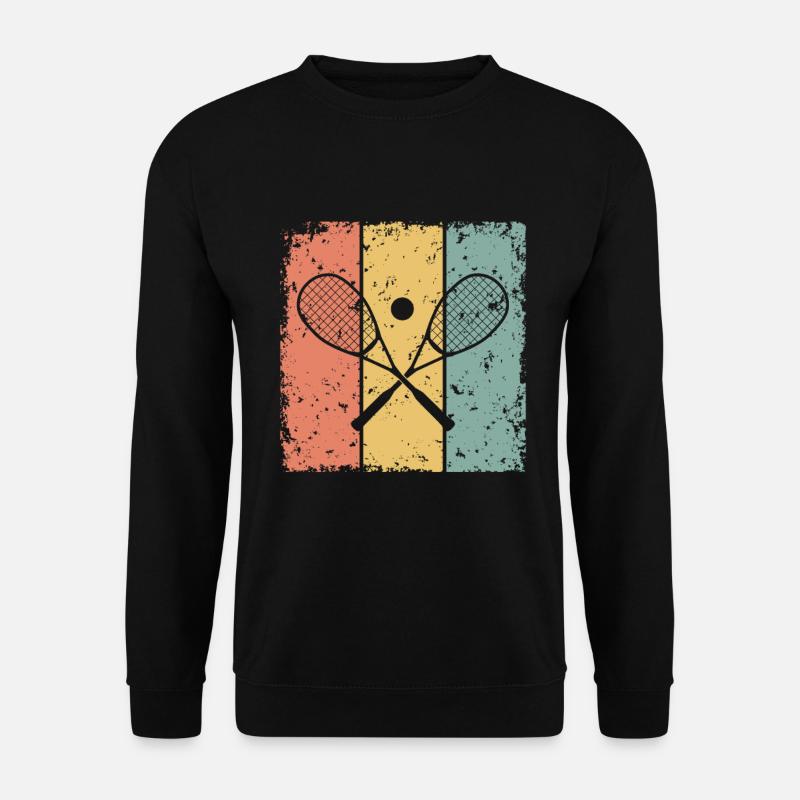 Squash retro - Unisex Sweatshirt - black