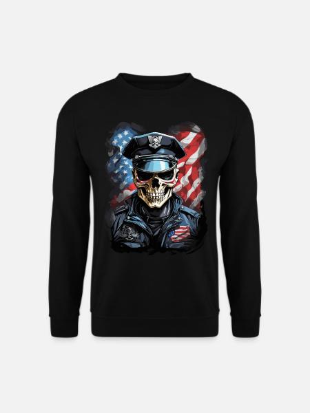 U.S. Police Operations - Unisex Sweatshirt - black