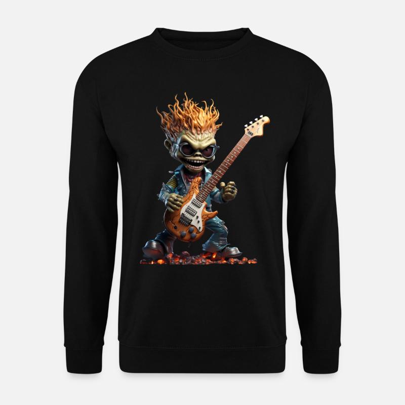 Diego der grüne Alien - Unisex Pullover - Schwarz