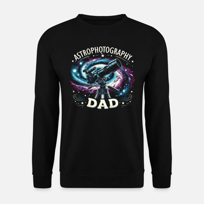 Astrophotography Dad - Unisex Sweatshirt - black