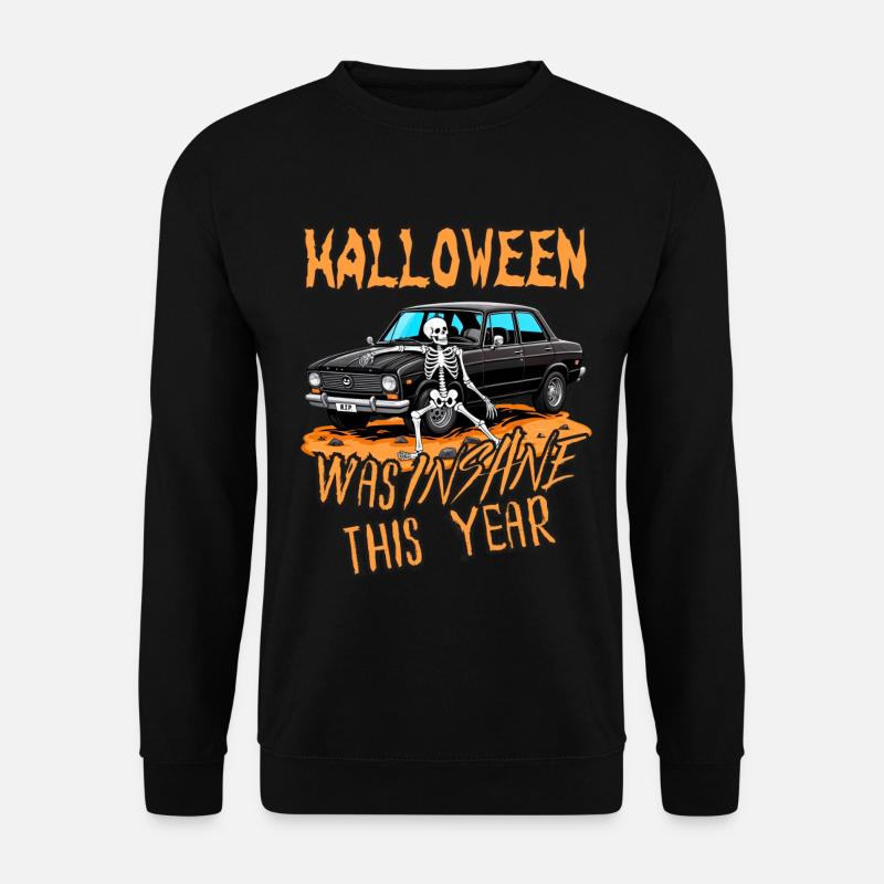 Halloween était folle cette année - Sweat-shirt Unisexe - noir