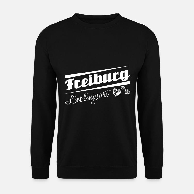 Freiburg - Lieblingsort mit Stadtnamen - Unisex Pullover - Schwarz