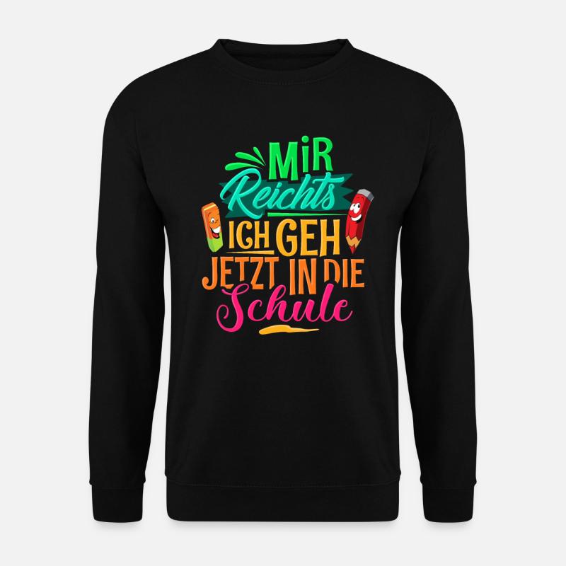 Einschulung - Unisex Pullover - Schwarz