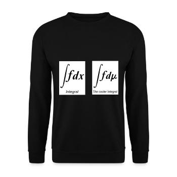 Math Gift Nerd Teacher Math Teacher Math - Unisex Sweatshirt - black - Front - Alina (178cm) & Michal (187cm)