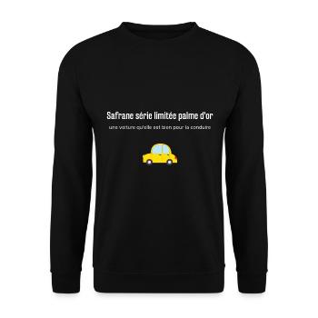 la cité de la peur humour texte - Sweat-shirt Unisexe - noir - Devant - Alina (178cm) & Michal (187cm)