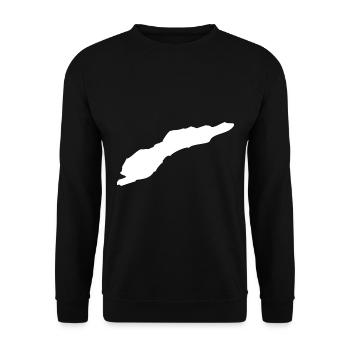 East Timor map flag - Unisex Sweatshirt - black - Front - Alina (178cm) & Michal (187cm)