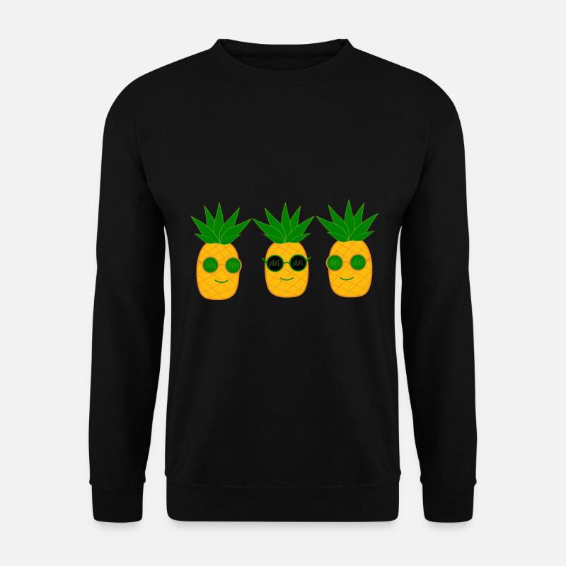 Ananas Sommer Festival - Unisex Pullover - Schwarz