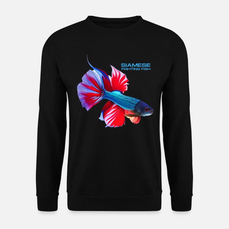 Siamese fighting - Unisex Sweatshirt - black