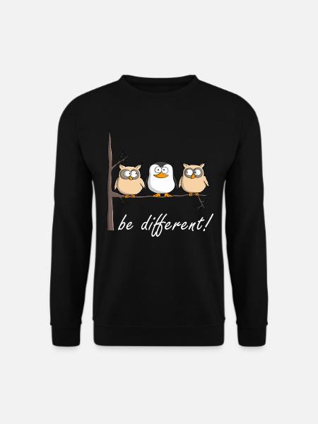 sei individuell - Unisex Pullover - Schwarz