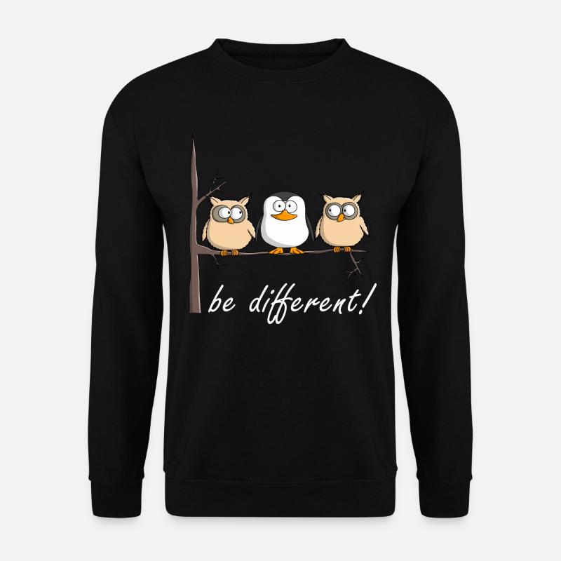sei individuell - Unisex Pullover - Schwarz