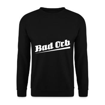 Bad Orb - Textdesign mit Stadtnamen - Unisex Pullover - Schwarz - Vorne - Alina (178cm) & Michal (187cm)