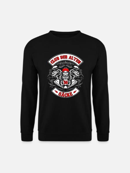 Club der alten Säcke 50 Jahre Geburtstag Herren - Unisex Pullover - Schwarz