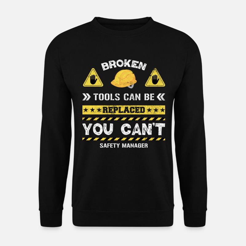 Safety Manager Sicherheitsbeauftragter - Unisex Pullover - Schwarz