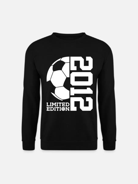 LIMITED EDITION 2012 FUßBALL 14. GEBURTSTAG - Unisex Pullover - Schwarz