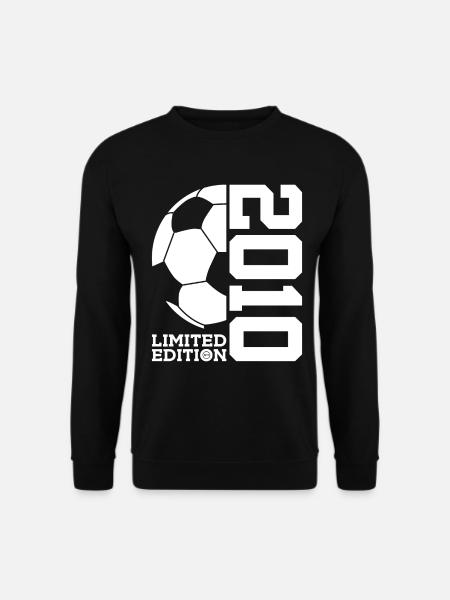 LIMITED EDITION 2010 FUßBALL 16. GEBURTSTAG - Unisex Pullover - Schwarz