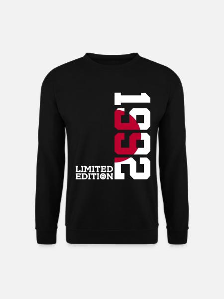 LIMITED EDITION 1992 JAPAN 34TH BIRTHDAY - Unisex Sweatshirt - black