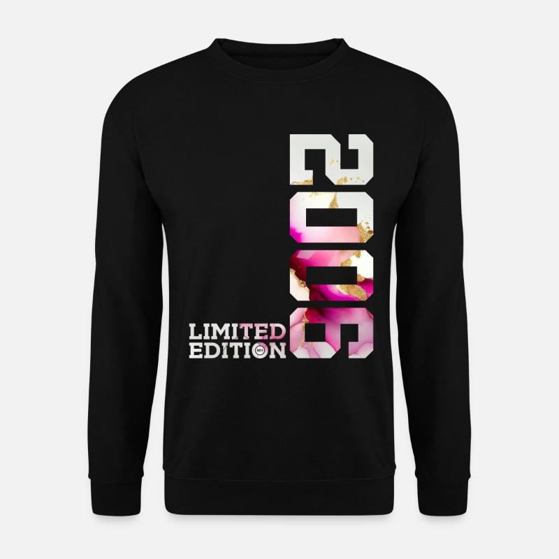 20. GEBURTSTAG 20 JAHRE LIMITED EDITION 2006 - Unisex Pullover - Schwarz