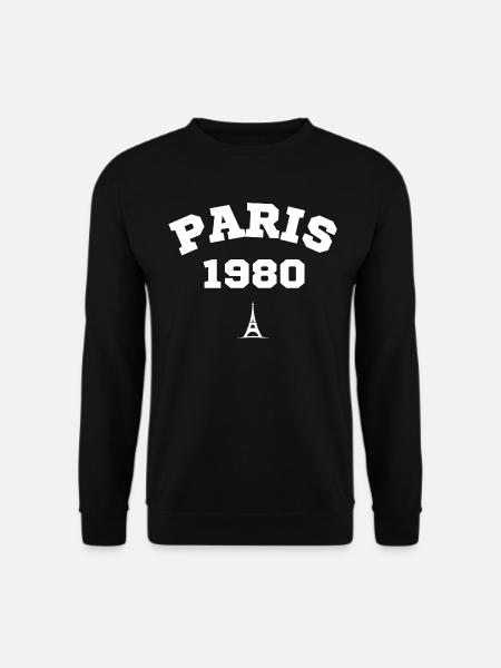 Paris 1980 - Unisex Sweatshirt - black