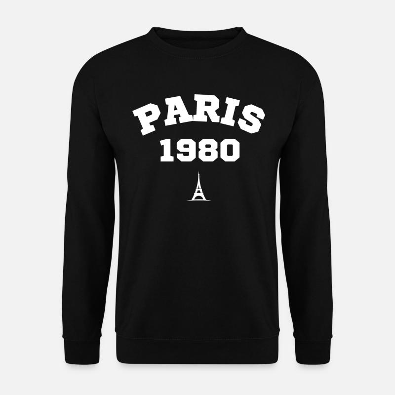 Paris 1980 - Unisex Sweatshirt - black