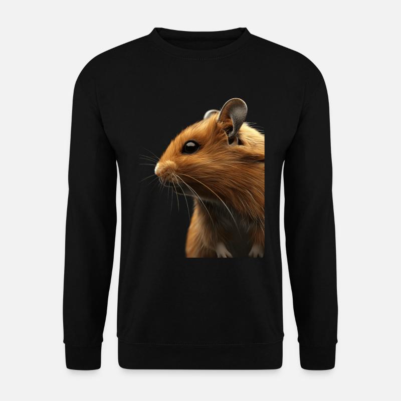 Hamster - Unisex Sweatshirt - black