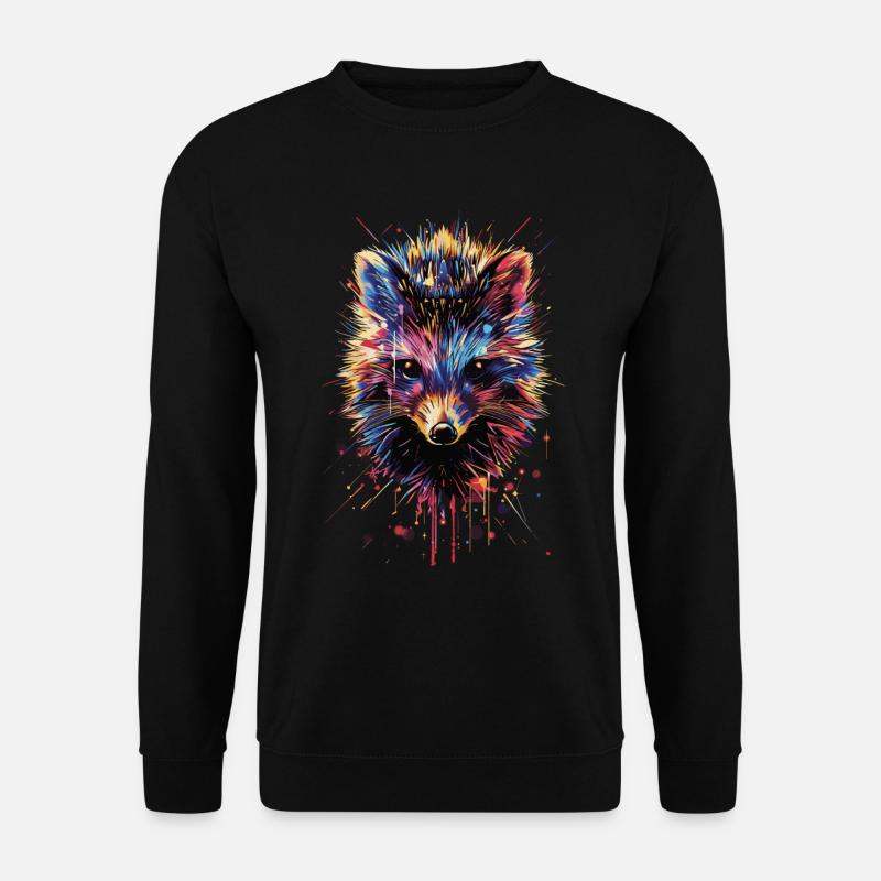 Hérisson - Sweat-shirt Unisexe - noir