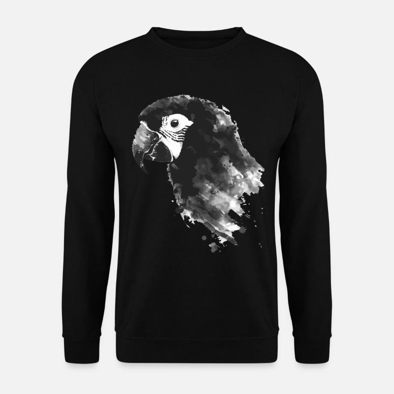 Papagei - Unisex Pullover - Schwarz