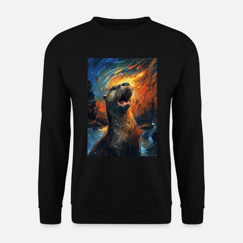 Otter - Unisex Pullover - Schwarz