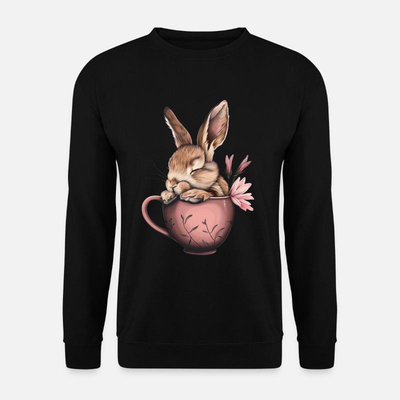 Rabbit - Unisex Sweatshirt - black