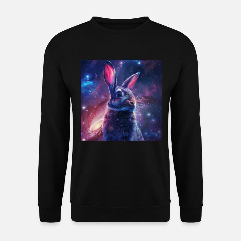 Kaninchen - Unisex Pullover - Schwarz