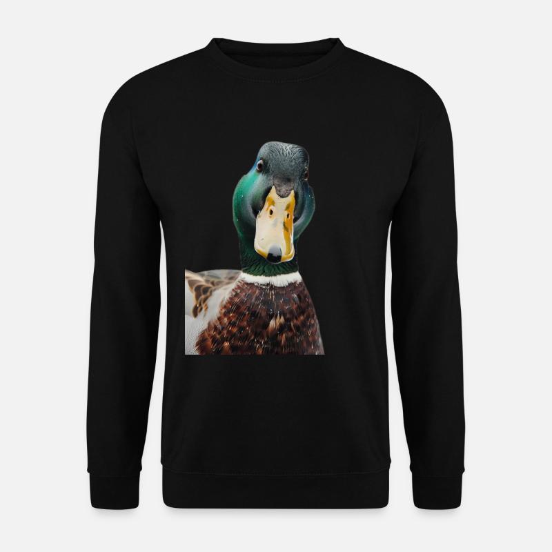 Ente - Unisex Pullover - Schwarz