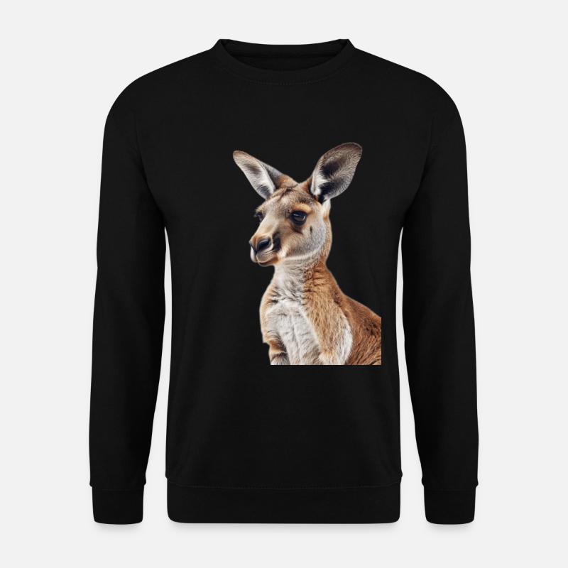 Känguru - Unisex Pullover - Schwarz