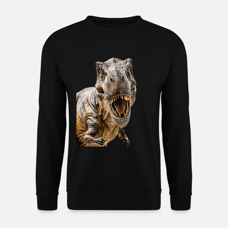 T-Rex - Unisex Pullover - Schwarz