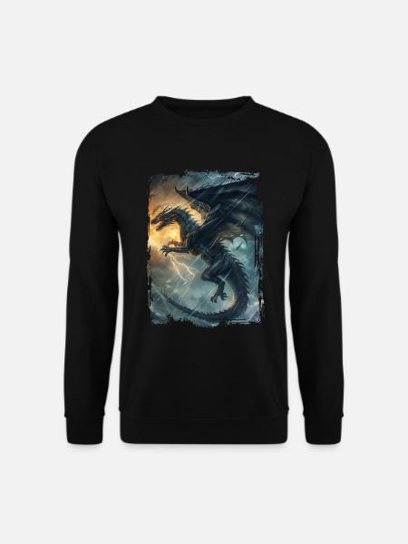 Kite - Unisex Sweatshirt - black