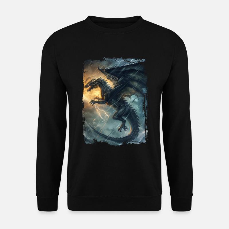 Kite - Unisex Sweatshirt - black