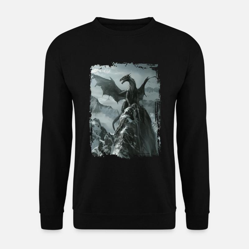 Kite - Unisex Sweatshirt - black