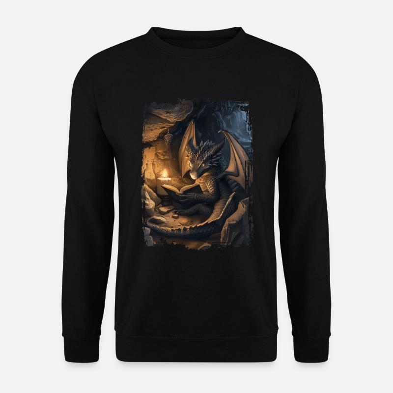 Drachen - Unisex Pullover - Schwarz