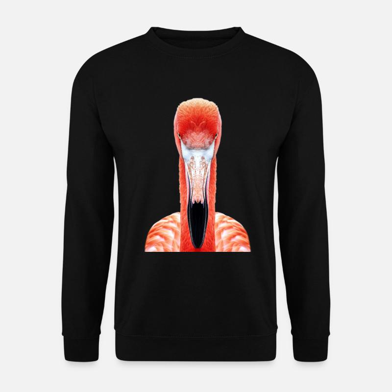 Flamingo - Unisex Pullover - Schwarz