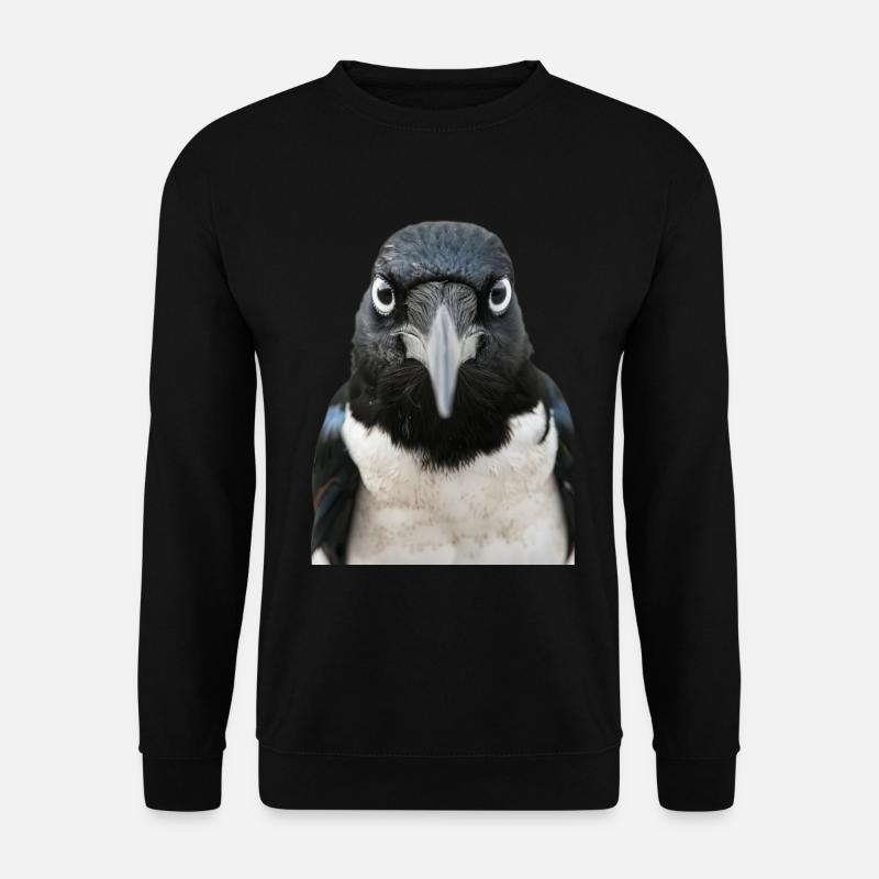 Elster - Unisex Pullover - Schwarz