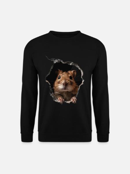 Aguti - Unisex Pullover - Schwarz